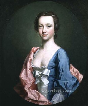 portrait Painting - portrait of a lady Allan Ramsay Portraiture Classicism
